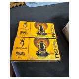 100 Rounds 9mm Browning