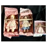 Lot of 3 Madame Alexander dolls 14ï¿½ 7ï¿½