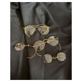 Lot of antique spectacles/glasses untested