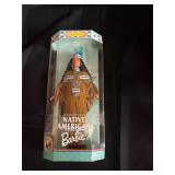 1997 NATIVE AMERICAN BARBIE NRFB BY MATTEL #18558