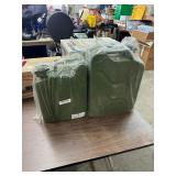 2 New OD Green Fuel Cans Metal