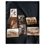 Old photo card and post cards