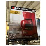 New Black and Decker 12 Cup Coffee Maker
