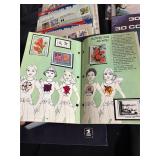 Large lot of stamp books 6 and commemoratives 3