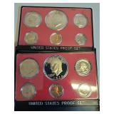 1973 and 1974 Proof sets
