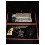 Billy the Kid knife set! In wood box
