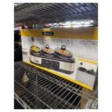 New Bella Triple Slow Cooker Buffet