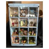 Soda crate miniature display childhood stories