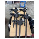 Lot of 5 New Ratcheting Bar Clamps