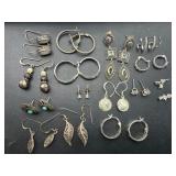 33.48 g Sterling silver earrings