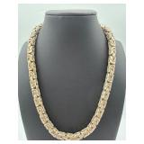 Sterling silver Bali Arts necklace 165.32 g