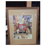 Norman Rockwell Framed Wall Print