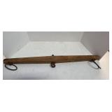 Antique wooden singletree