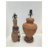 Wicker Lamps