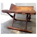 Mid century Poul Hundevad Guldhï¿½j folding stool