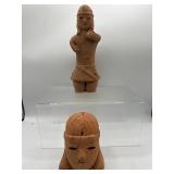 Asian Clay Figures
