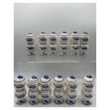 Vintage Blue onion spice set