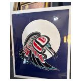 Signed LE Jody Wilson Raven's moon print