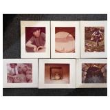 Matted photography of pottery