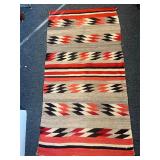 Vintage 5' Navajo rug