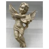 Vintage chalkware angel