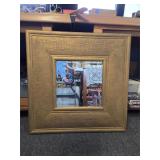 Vintage Gold Framed Mirror