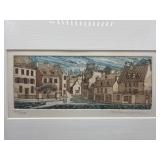 Signed & numbered framed art