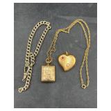 Antique & vintage gold filled Lockets & more