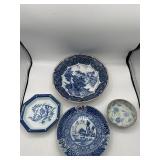 Blue & white Japanese dishes