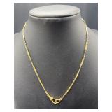 Antique gold filled pocket watch chain