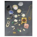 Waltham watch & other vintage jewelry