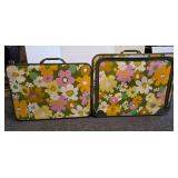 Vintage Floral Suitcases
