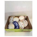 Tea cups and saucers