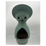 Vintage Terra Cotta votive candle holder