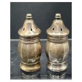 Sterling silver salt and pepper shakers 16.5g