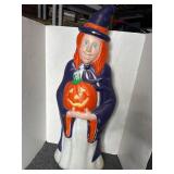 Vintage grand venture Halloween witch blow mold