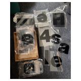 Marquee sign letters