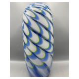 Eastern art glass vase