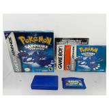 Nintendo Game Boy advanced Pokï¿½mon Sapphire