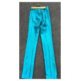 Vintage Frederick's of Hollywood blue pants