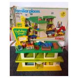 Vintage Playskool Holiday Inn toy set