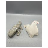 Onyx seal & alligator