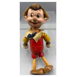 Vintage Walt Disney wood composition Pinocchio toy