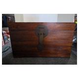 Vintage wooden chest