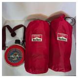 Vintage Marlboro Sleepbags and Canteen