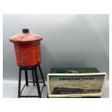Vintage American Flyer steam whistle & more