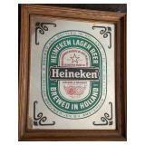 Heineken beer mirror