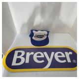 Breyer Hat and Sign