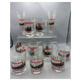 Vintage Budweiser glasses