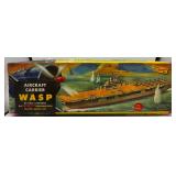 Vintage aircraft carrier wasp Linberg model kit